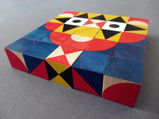 bazarme英国millergoodman殿堂美学建构积木shapemaker塑料积木