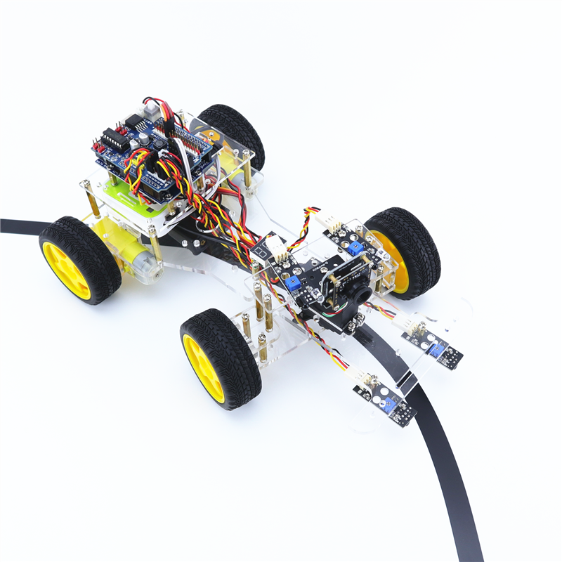 舵机转向wifi图传机器人 适用于arduino uno r3循迹避障智能小车