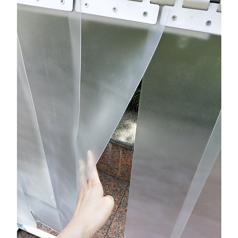 磨砂不透明空调门帘隔断pvc塑料皮帘四季家用门帘