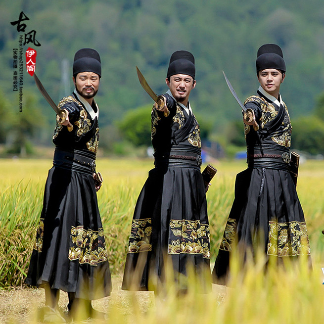 明朝锦衣卫古装绣春刀张震沈炼同飞鱼服汉服男武侠民族服装