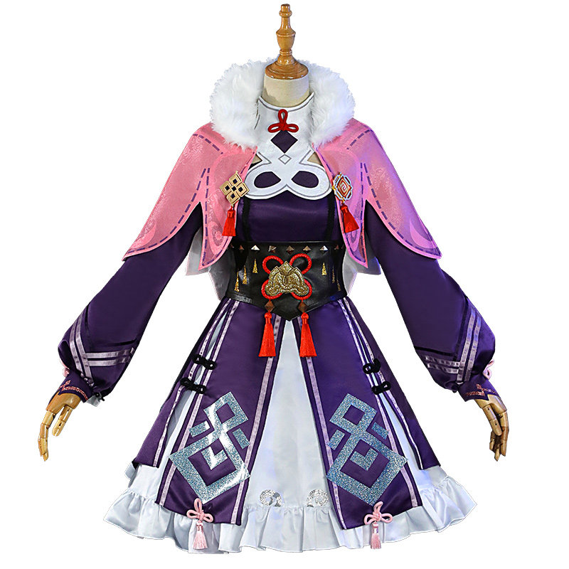 原神cos云堇锦cosplay洛丽塔和风披肩连衣裙可爱动漫游戏服装