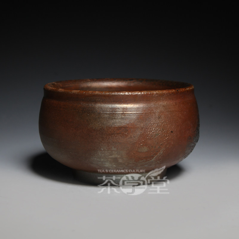 台湾陶艺师庄鹏达 柴窑 柴烧杯手拉坯茶杯cs12 纯手工 陶瓷茶具