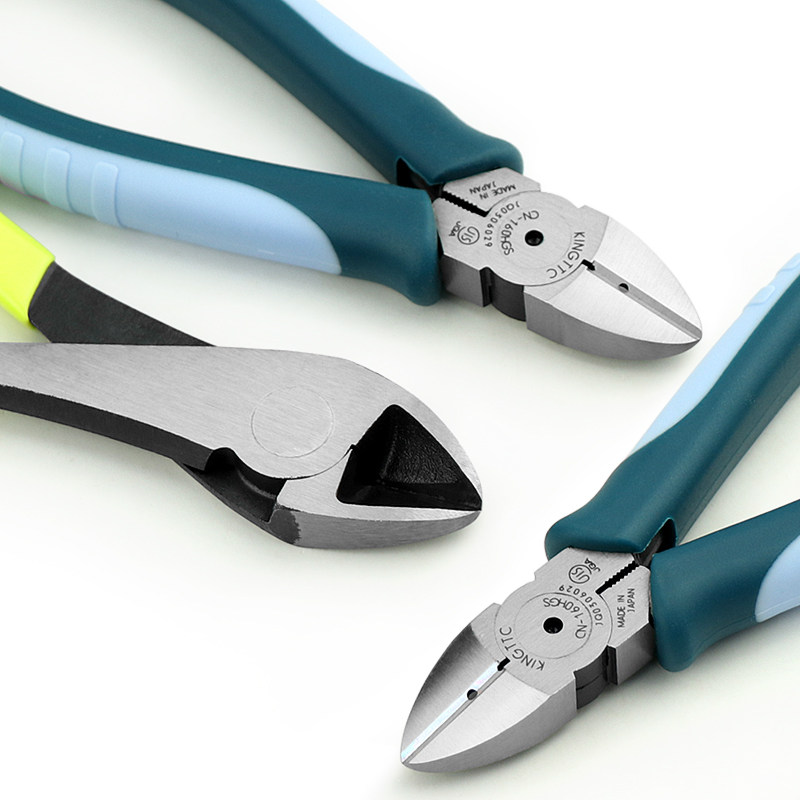 日本ttc原装角田强力斜口钢索钢丝自行车钢线钢丝钳