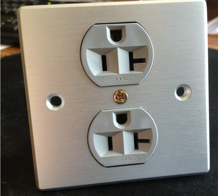 全新美国荷宝5362发烧hifi音响美标电源滤波插座芯86墙插