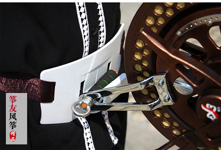 风筝配件背带轮腰托肚背轮神器顶肚支架更多风筝配件