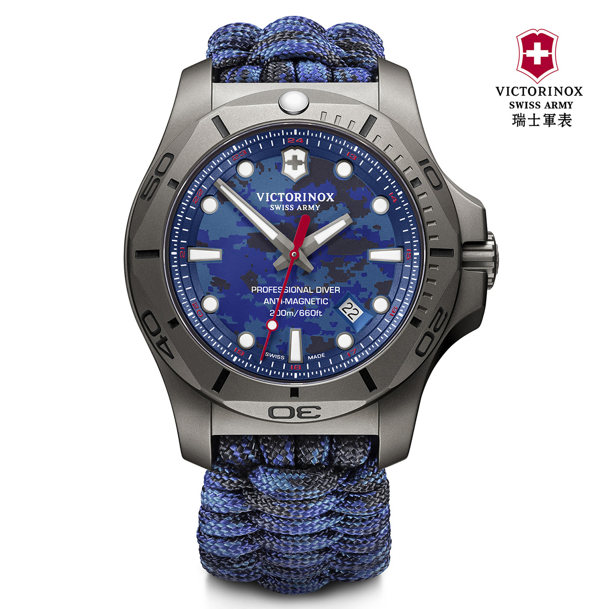 瑞士维氏swissarmy军表inox钛合金潜水手表原装进口腕表瑞士腕表