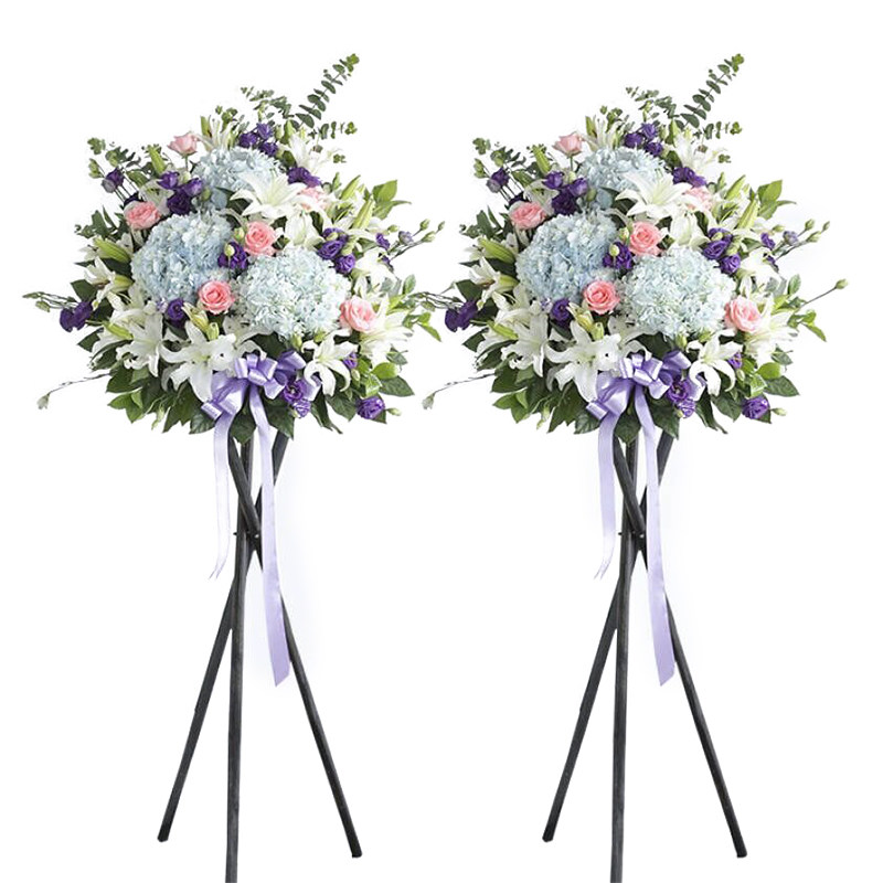 韩式花篮迎宾花牌明星应援花墙演唱会开机罗马商务用花