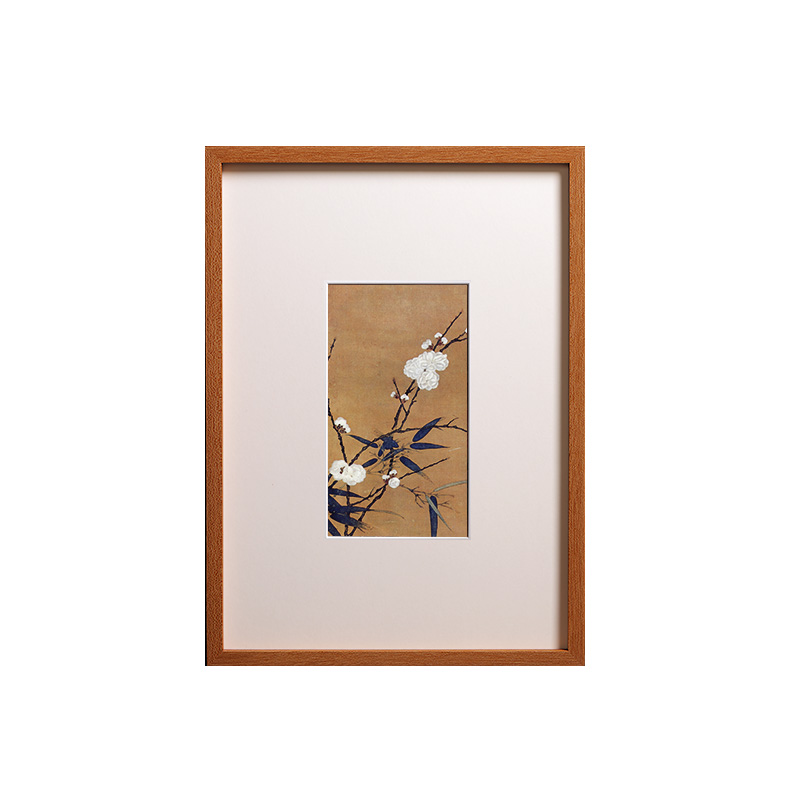 木质实木相框书法国画卡纸裱画装裱字画原木相框