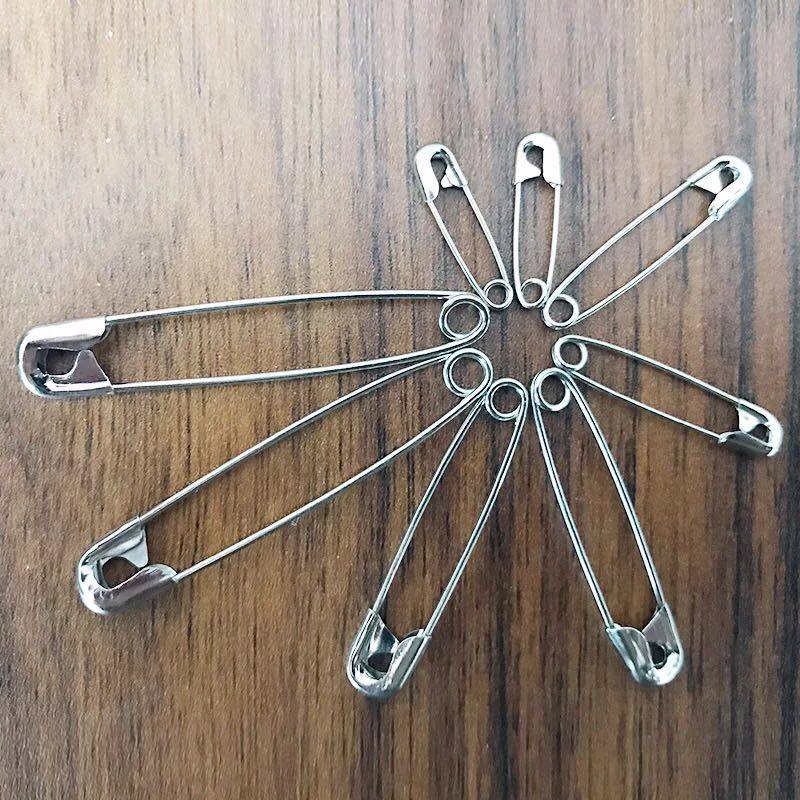 别针包邮蝴蝶牌保险4号镀镍45mm安全别针扣针1000个别针