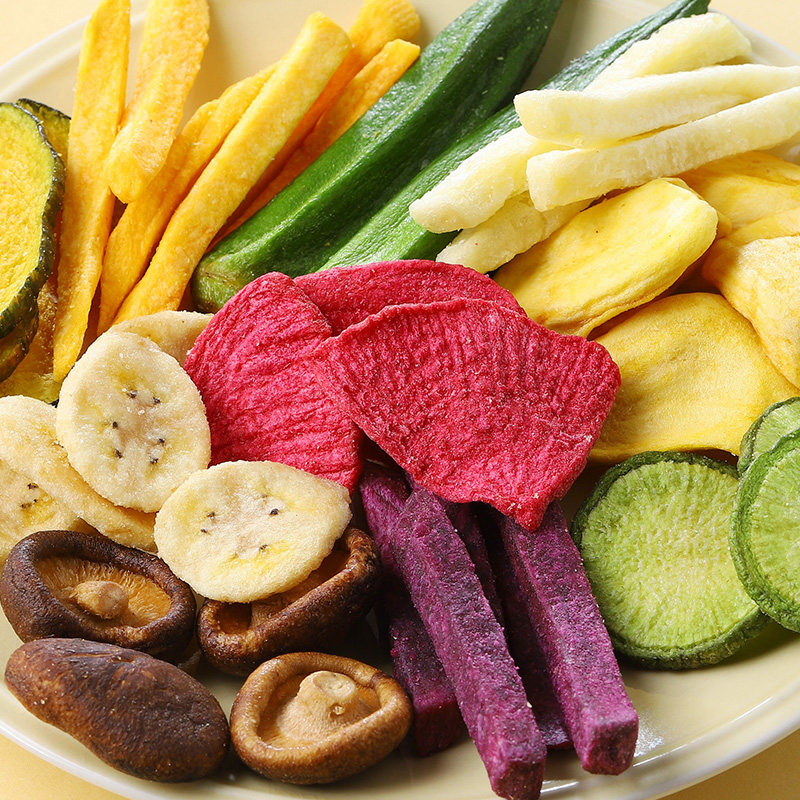 果蔬网红爆款解馋零食大全各种美食小吃休闲食品蔬果干