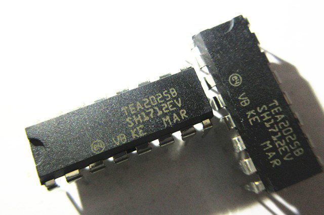 晟记tea2025b集成成块功放ic直插dip1612v音频其它元器件