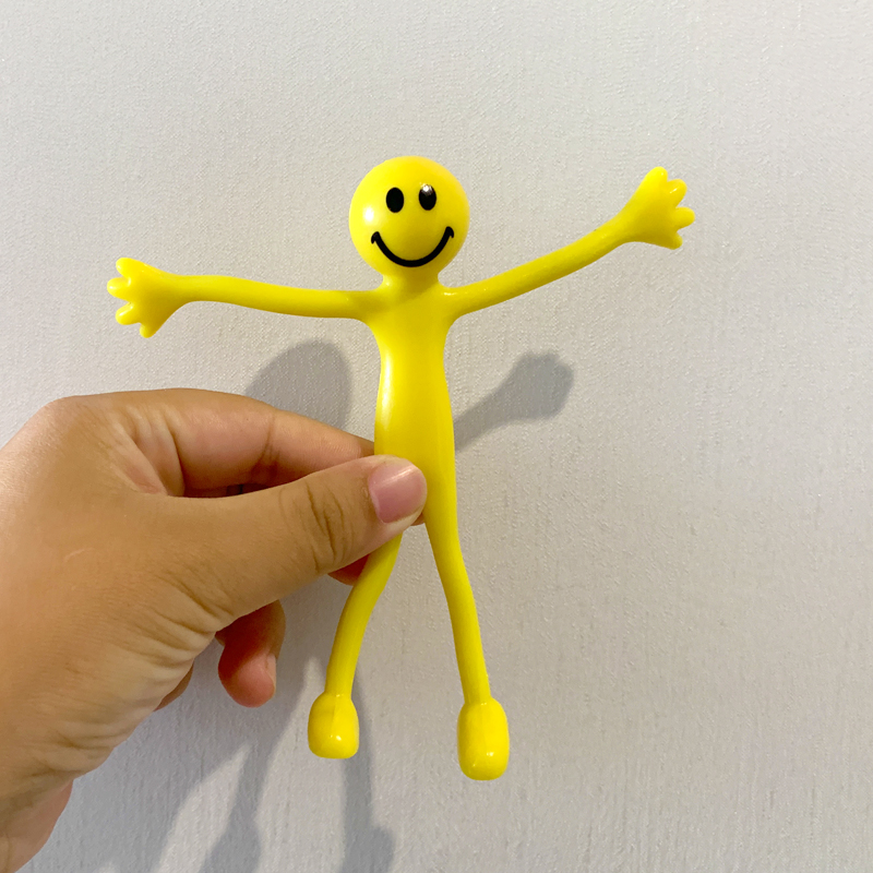 笑脸铁丝小人表情扭曲变形百变公仔有趣减压创意