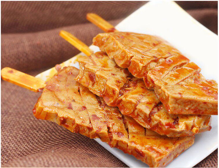 湘派兰花串豆腐干 刘师傅乡里味豆干26g*30包湖南武冈特产零食品