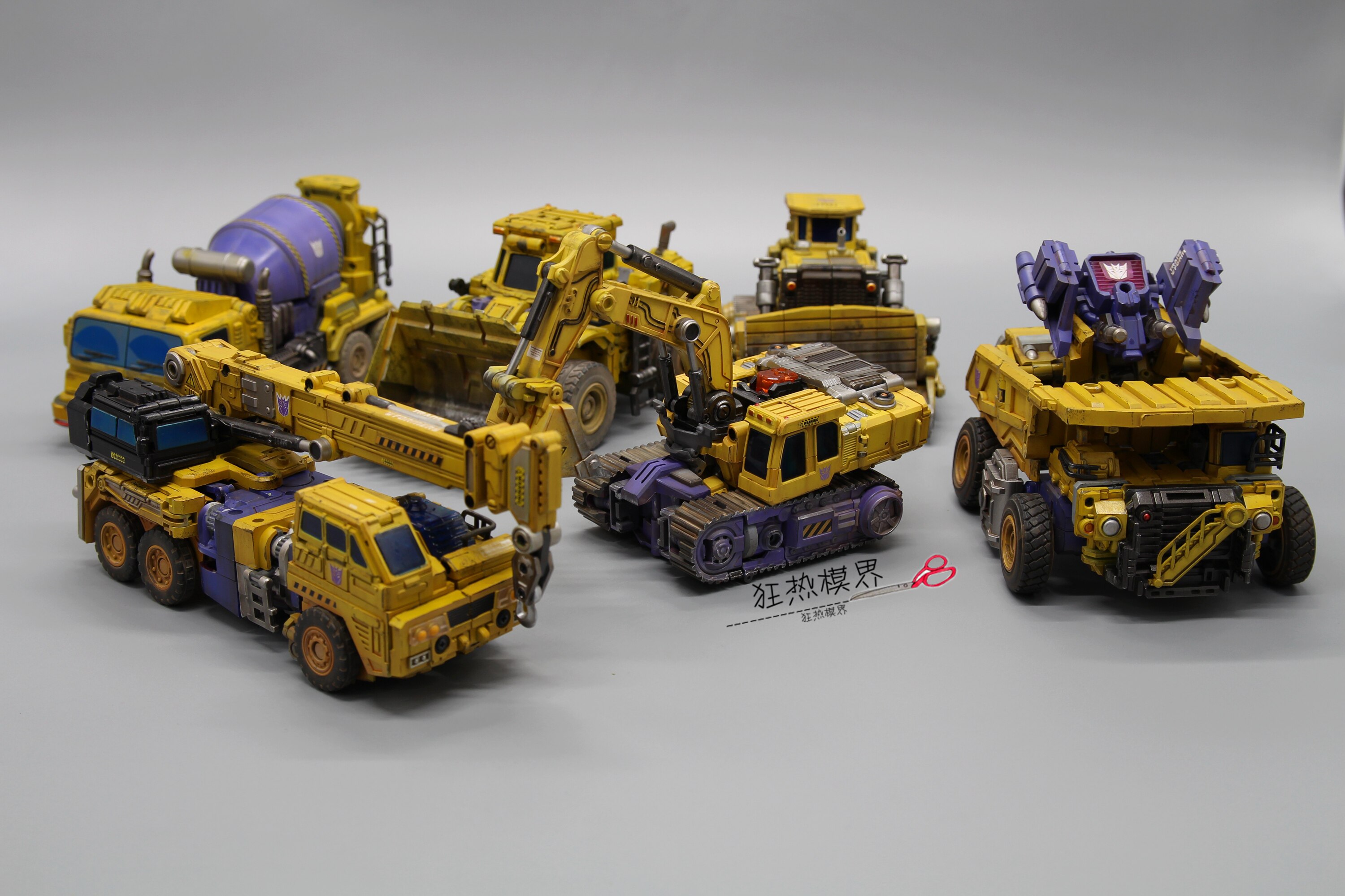 精美旧化细节gt大力神g2色重涂代工变形金刚狂热模界