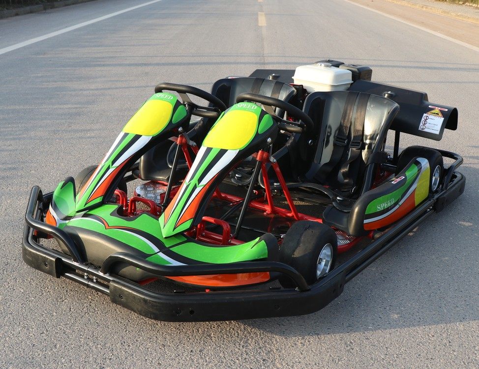 单人200cc场地卡丁车双人竞技四轮越野车儿童游乐场沙滩车