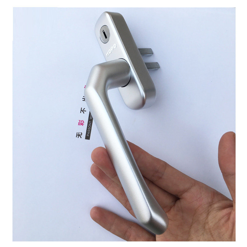 hopo好博五金门窗配件执手手把手钥匙锁门窗户门