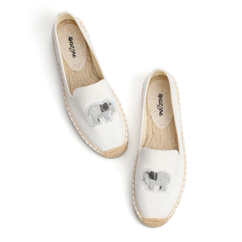 渔夫鞋2022年新帆布鞋女夏款懒人鞋一脚蹬厚底小香春秋鞋平底单鞋