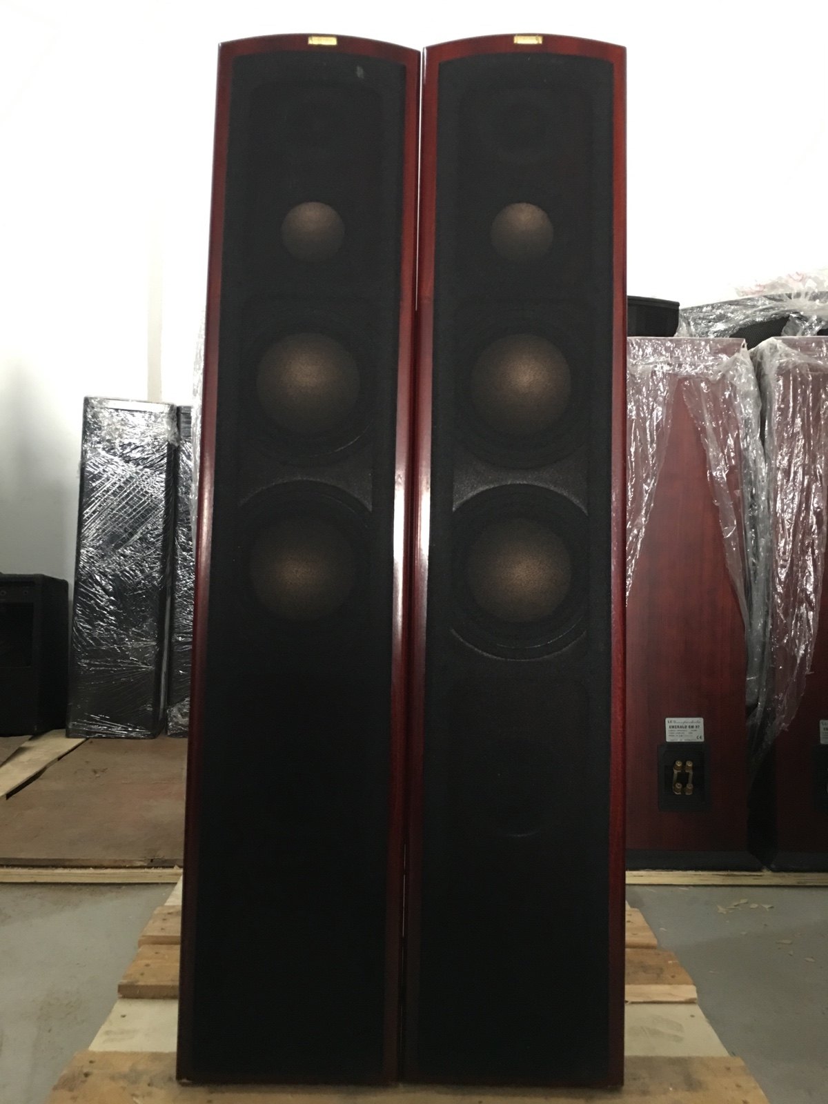 二手原装进口丹麦janey尊尼je0666寸落地音箱发烧hifi音箱