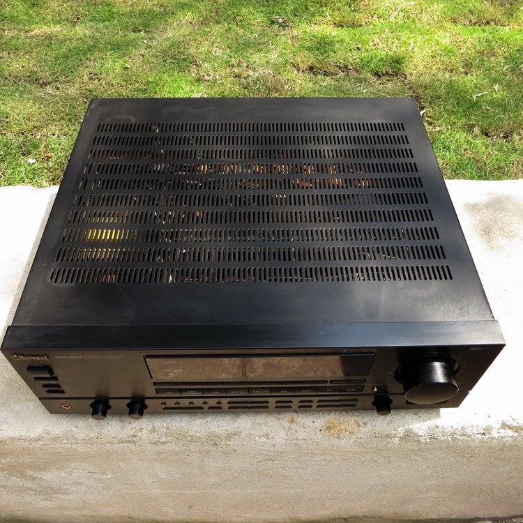 二手美国sherwood狮龙功放机rv6030r声道音响家庭影院进口功放