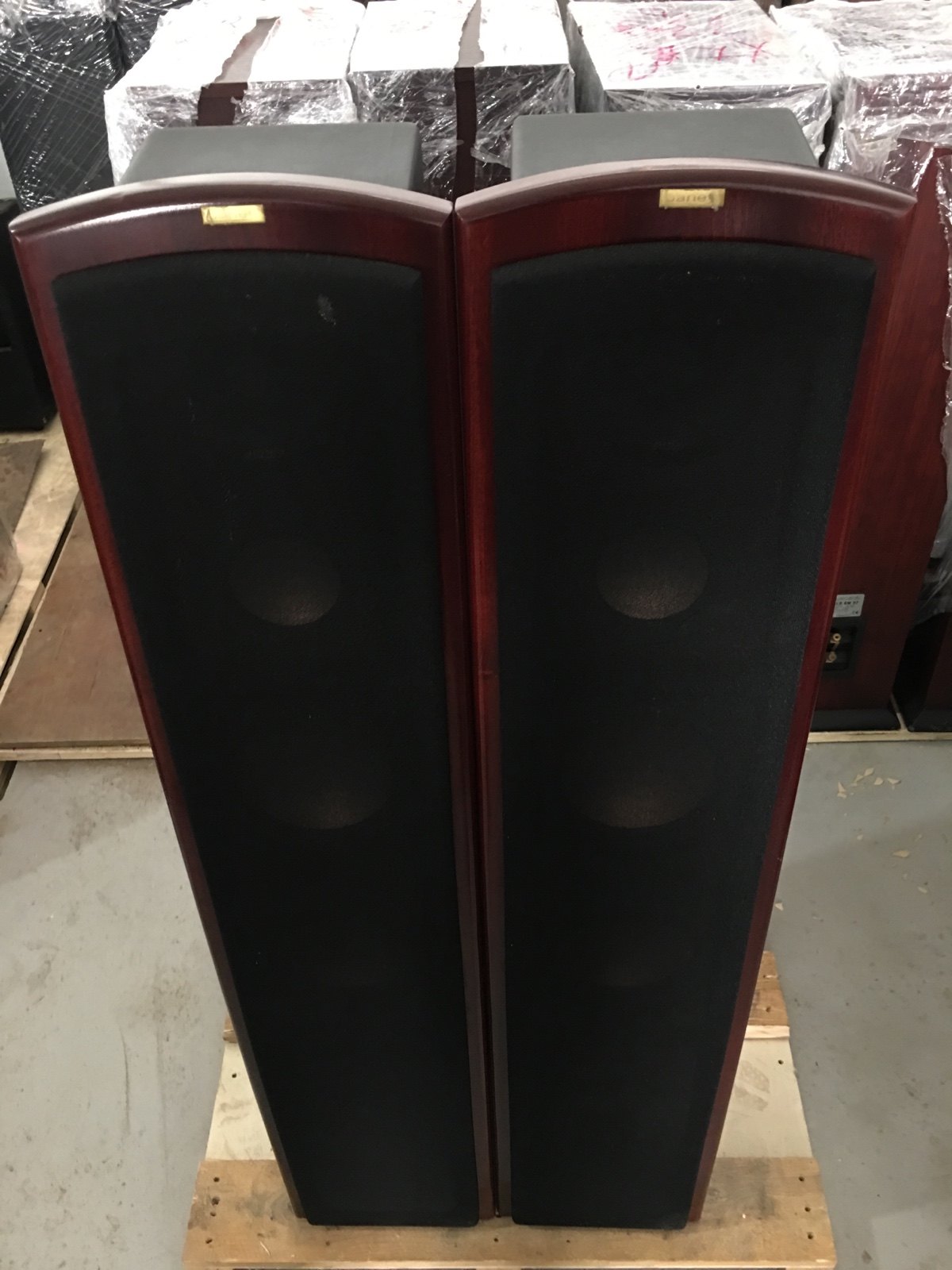 二手原装进口丹麦janey尊尼je-0666寸落地音箱发烧hifi音箱