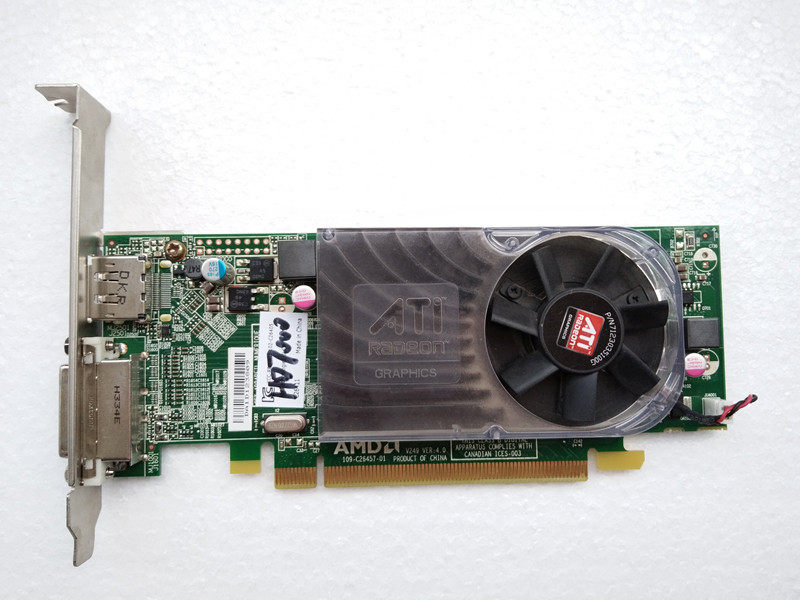 原装dellhd7470真实1gddr3显卡刀卡成色hp显卡