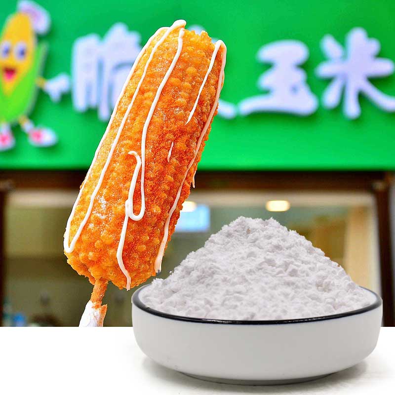 脆皮粉5斤脆皮玉米裹粉脆浆粉脆炸粉香蕉商用油炸甘梅地瓜薯条 - 图0