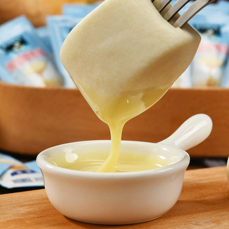 熊猫炼乳12g1100袋家用炼奶早餐面包馒头蘸酱奶精炼乳