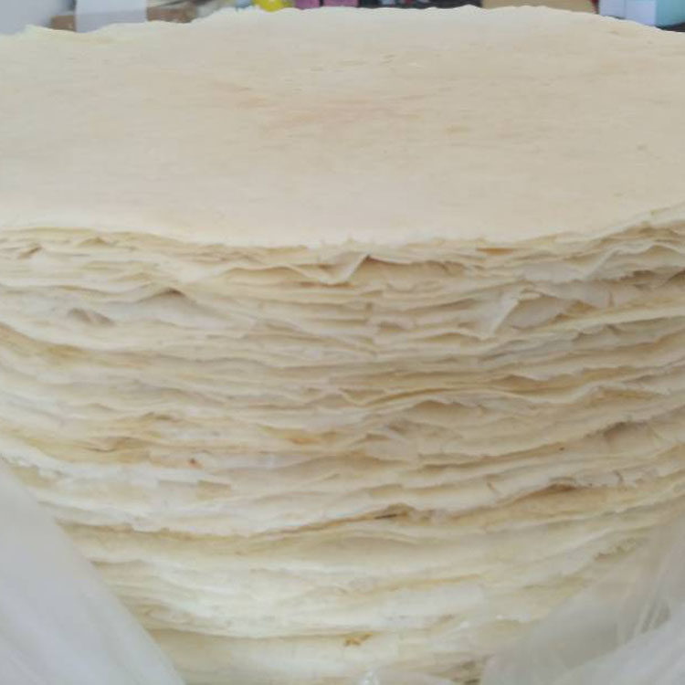 山东枣庄滕州菜煎饼专用饼皮杂粮白面小煎饼500g纯手工皮子