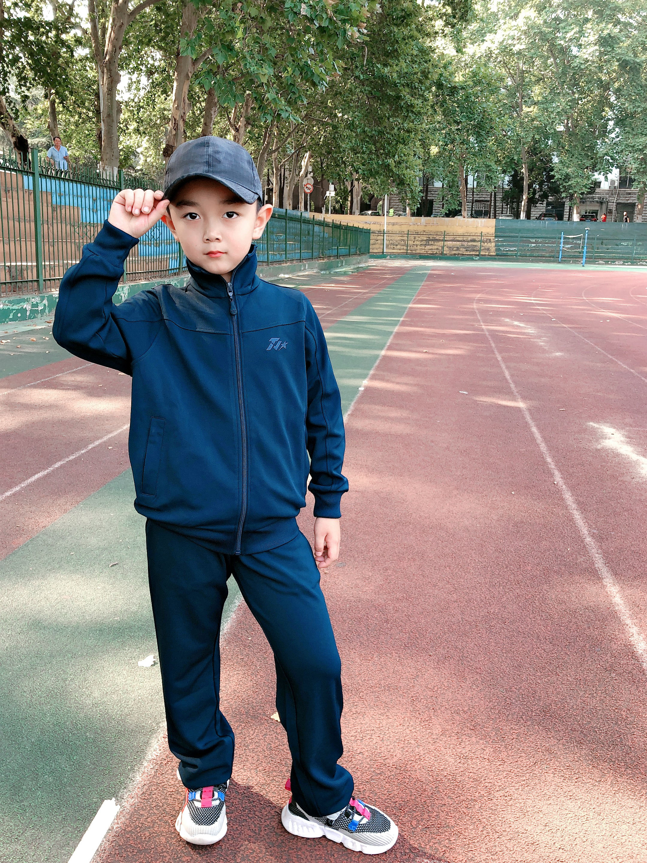 儿童春秋一柒长袖体能服户外拓展中小学春季运动会服装亲子套装