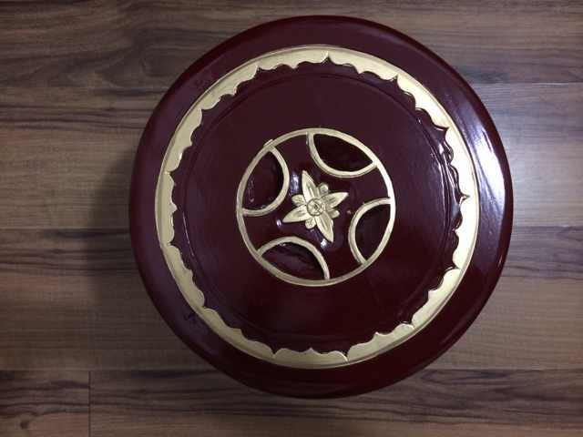 马桶宽边加高老人人用红漆子孙特大号木马实木普通坐便器