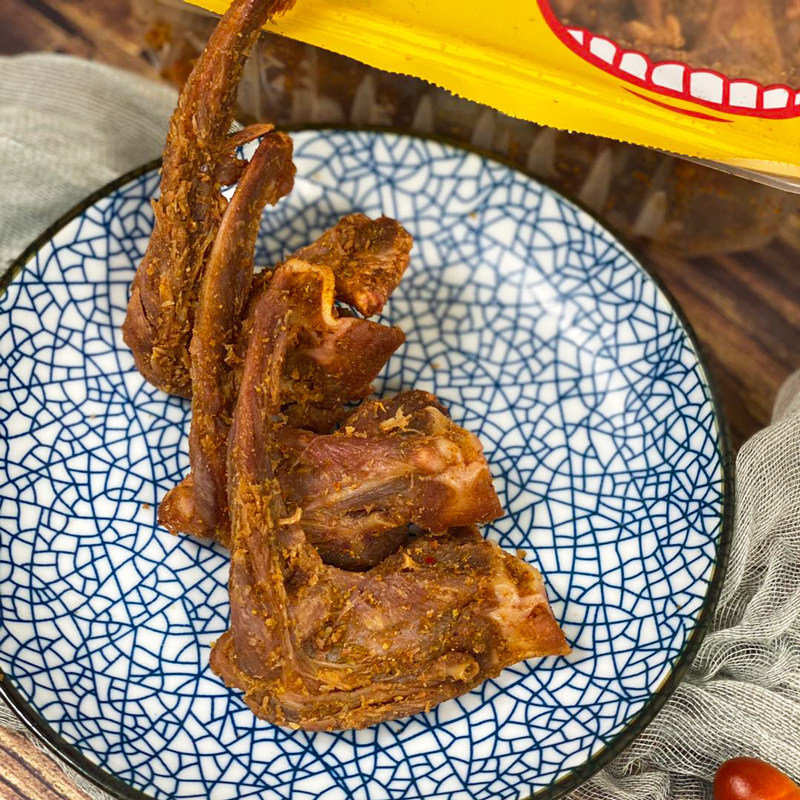 网红香酥风干锁骨200g鸭肉零食手撕鸭架解馋鸭肉零食