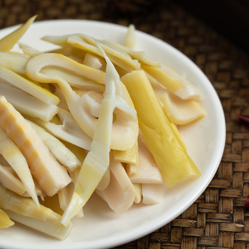 野生竹笋切片江西特产新鲜笋子脆嫩笋尖饭店笋类制品