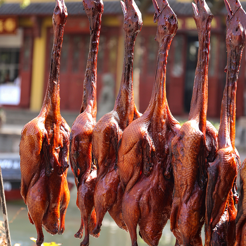 酱鸭杭州特产半成品散装无爪板鸭年货真空烤鸭