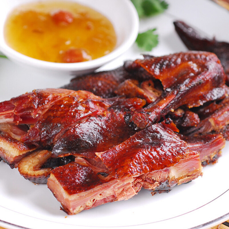 万隆酱鸭无爪690g左右杭州特产年货烤鸭