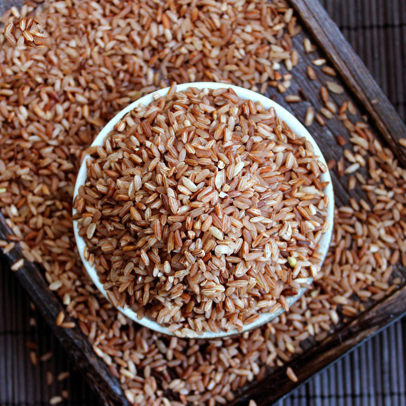 红米云南哈尼梯田6斤元阳特产红软米五谷杂粮红大糙米