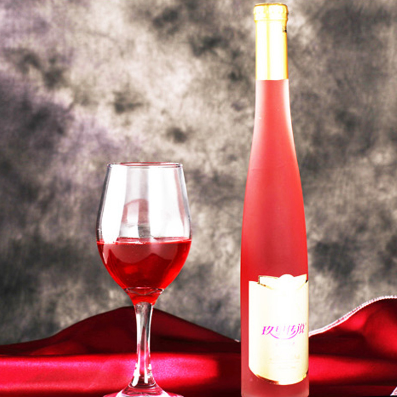 2度云南特产婚礼玫瑰红酒鲜花露酒