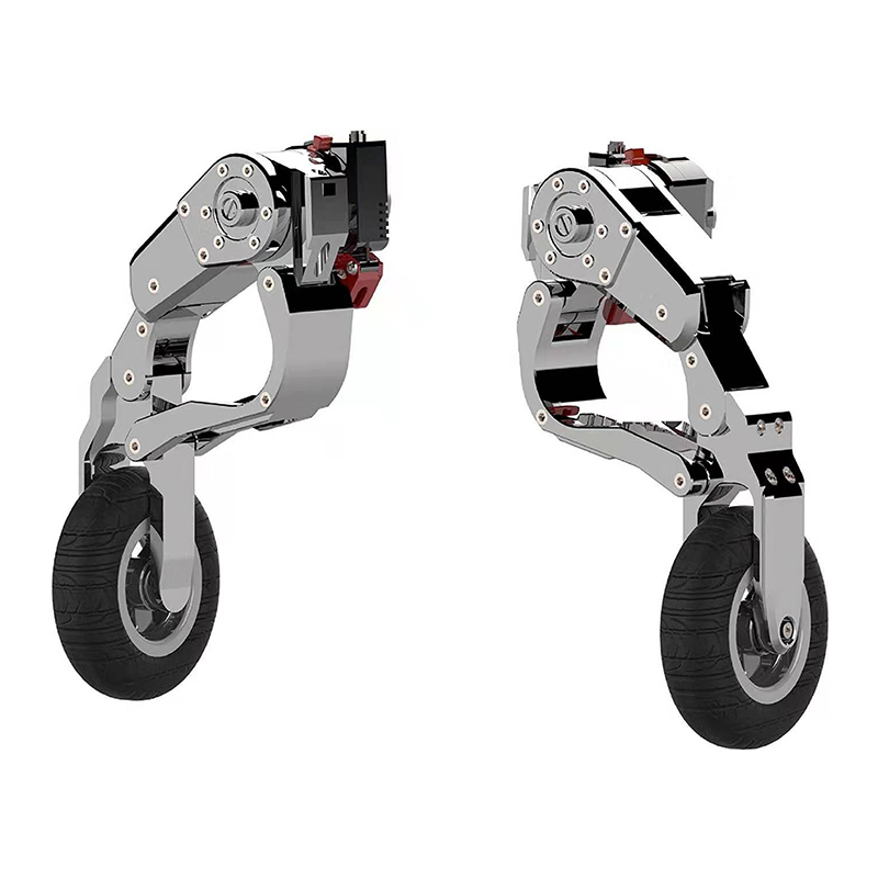 韩国glk哈雷滑翔改装摩托车机翼辅助轮宝马金翼印第安停车启停架