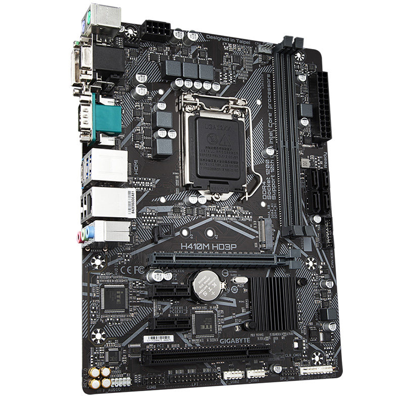 gigabyte技嘉h410mhd3p台式电脑游戏主板主板