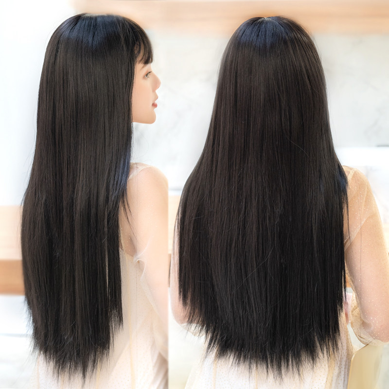 片式假发片女一片长直无痕隐形接发长发仿真直发片