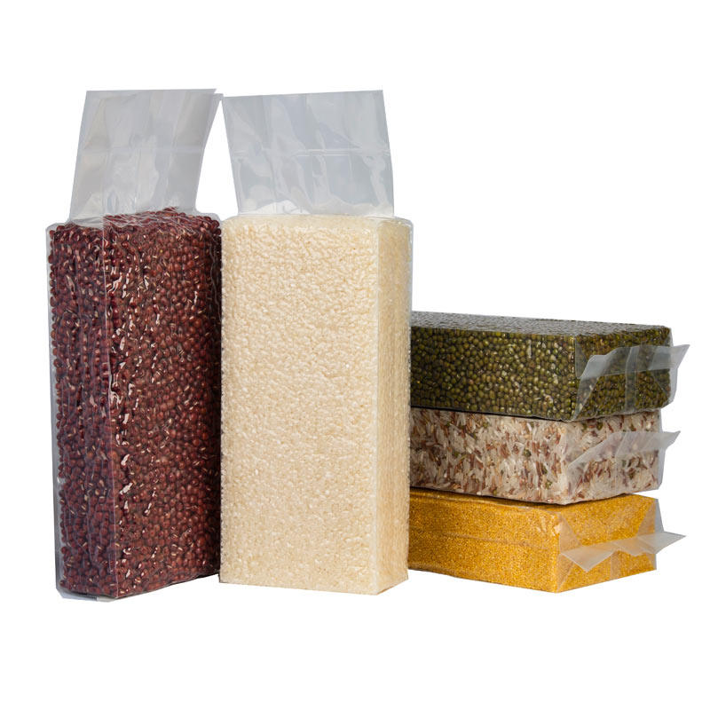 真空透明米砖袋加厚大米杂粮真空包包装袋小米尼龙保鲜袋