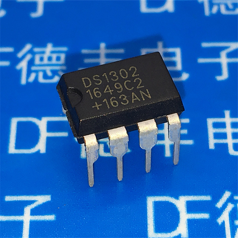 时钟全新原装ds1302ds1302n直插dip8电路计时实时芯片
