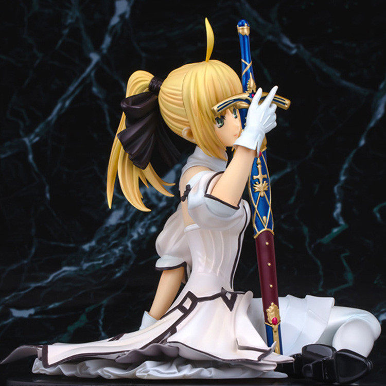 手办塞巴saberlily坐姿现货动漫命运圣斗士星矢模型专区