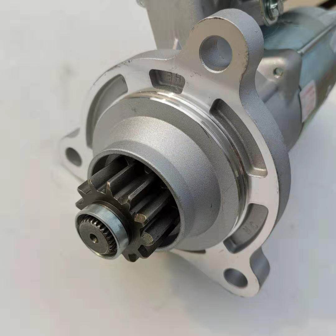 全新qdj287减速起动机康明斯6ctisdeisle24v纯铜启动马达