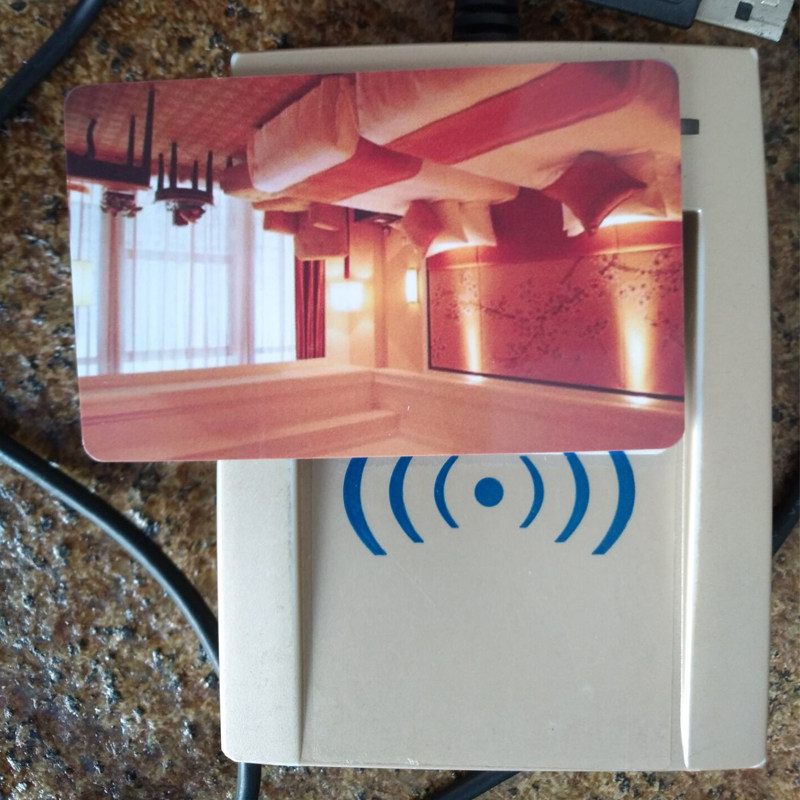 门锁酒店宾馆专用读卡器厂家酒店刷卡机宾馆制卡机感应读卡器