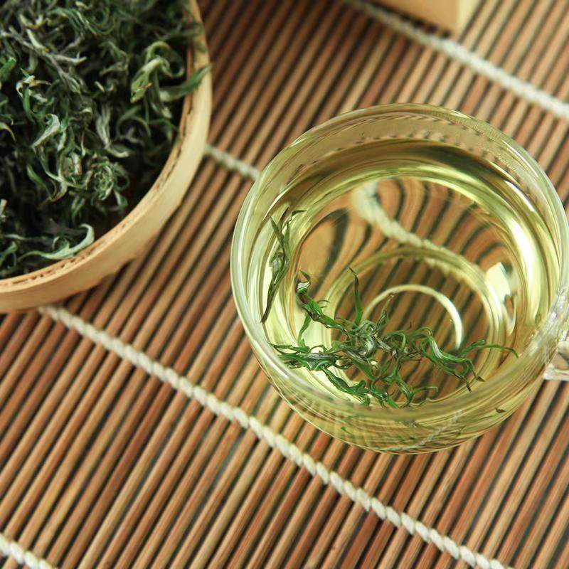 高山艾尖茶食用艾叶茶野生艾草茶艾茶泡水喝特级艾芽尖