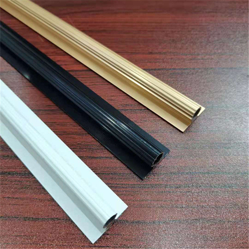 开槽vf款防变形压条拉直柜门简约橱柜衣柜压条