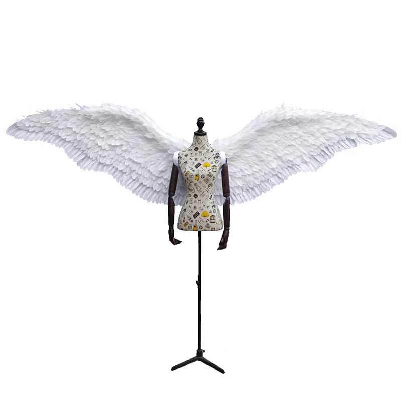 明星款维多利亚的秘密羽毛天使翅膀天使城 走秀表演内衣时装舞台