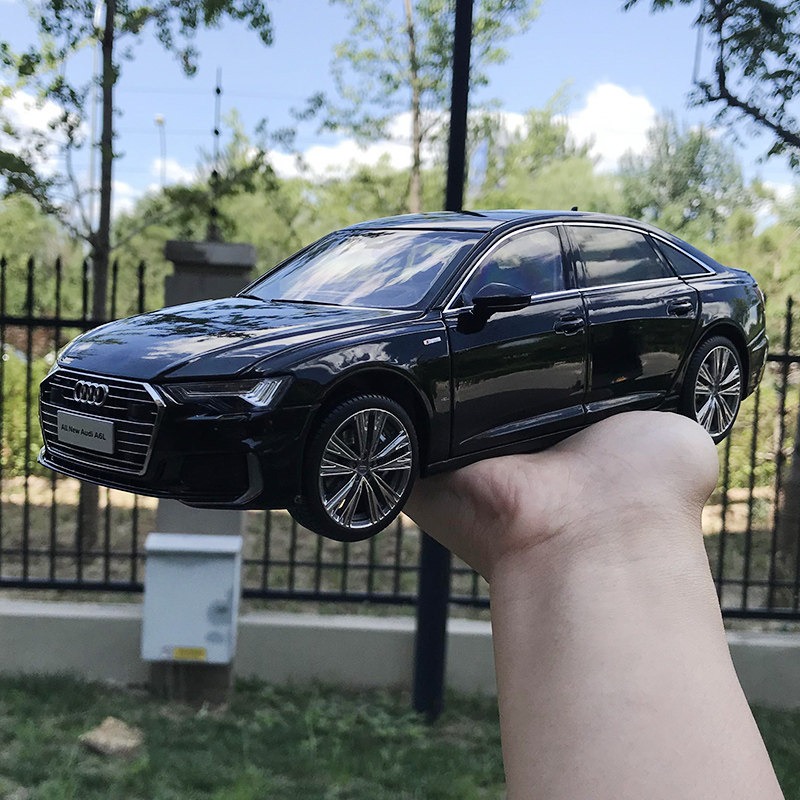 原厂1:18 2019款 奥迪a6l 合金轿车 a6l 汽车模型车模新款a6模型