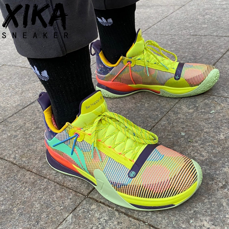 李宁闪击7代首发开赛圣诞实战cj专业篮球篮球鞋