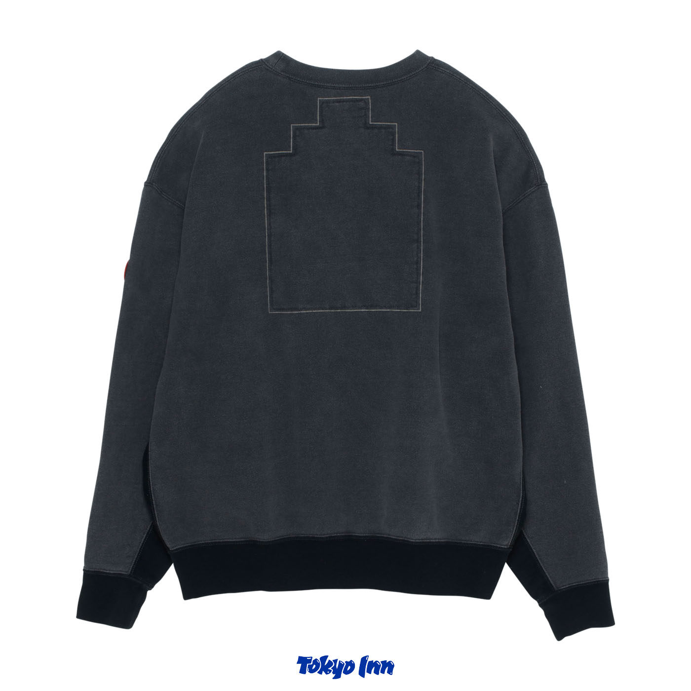 【国现】ce/cavempt 20ss overdye emb depart crew neck 卫衣